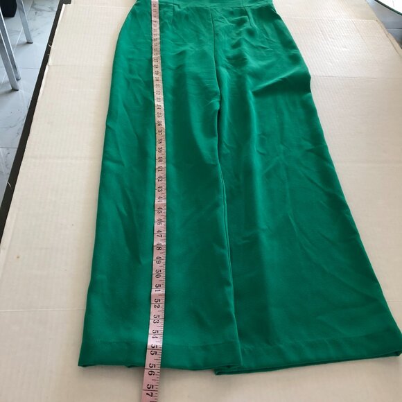 Lilly Pulitzer Zemira Women’s Sleeveless Jumpsuit Fiddle Leaf Green Size 10 - Picture 15 of 17